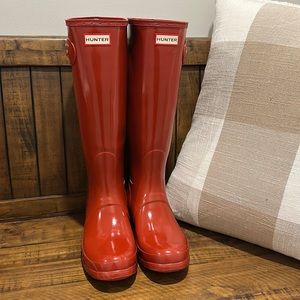 Hunter Women’s Original Tall Gloss Boot - Sz 10